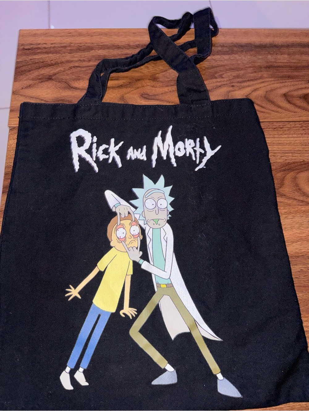Rick And Morty Reusable Tote Bag Official Licensed Bioworld